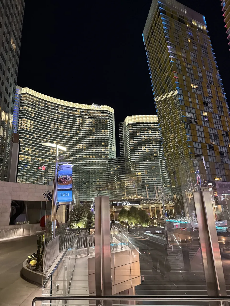 ARIA Resort & Casino · exterior, mayo 2026