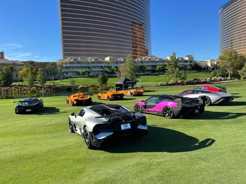 Las Vegas Concours d’Elegance · edición 2022; no representa los vehículos de 2026