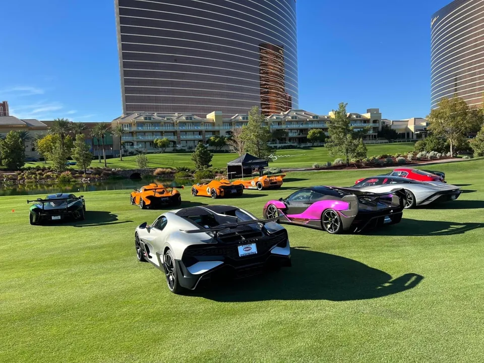 Las Vegas Concours d’Elegance · edición 2022; no representa los vehículos de 2026