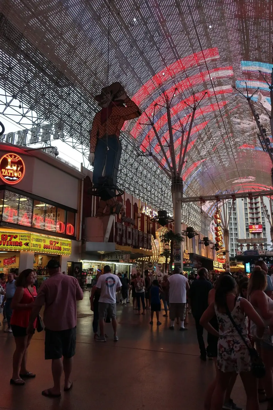 Fremont Street Experience · archivo 2018