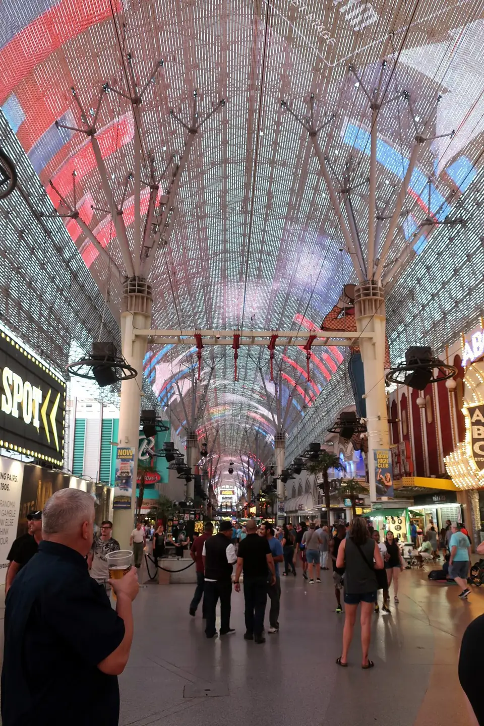 Fremont Street Experience · archivo 2018