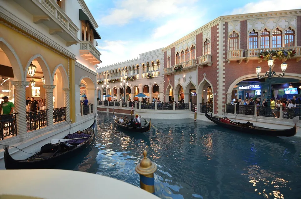 Góndolas de The Venetian · archivo 2019