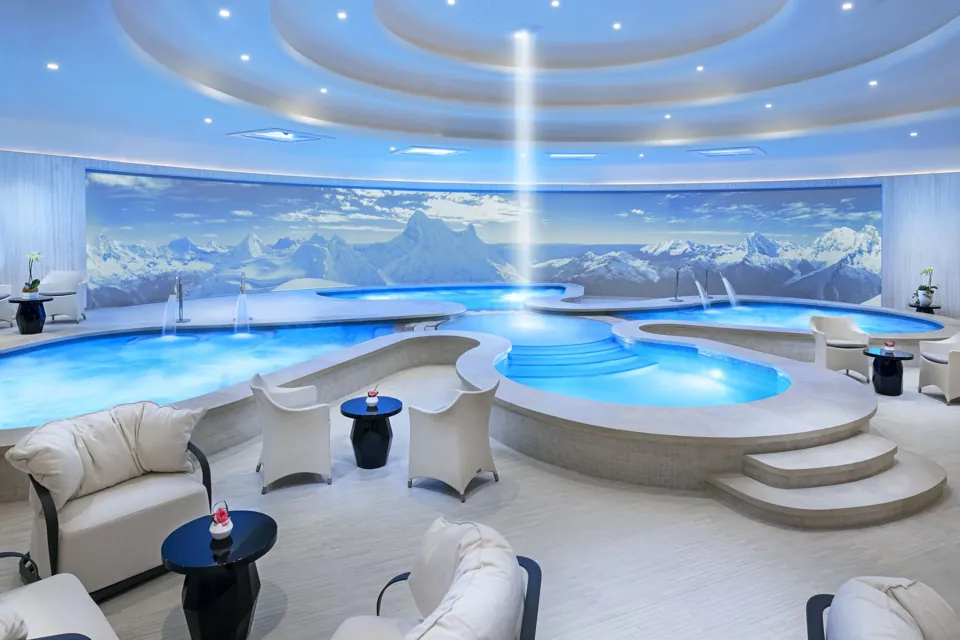 Área Fountain of Youth de Awana Spa, Resorts World Las Vegas