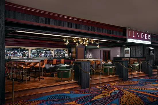 TENDER steakhouse + lounge en Luxor; imagen de prensa sin fecha de toma publicada.