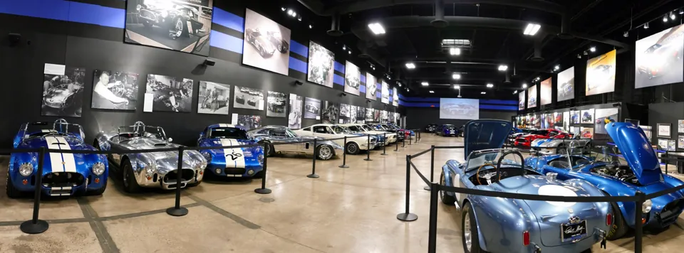 Automóviles y sala de exposición del Shelby Heritage Center en Las Vegas · archivo del 22 de octubre de 2016; la colección y su distribución pueden cambiar.