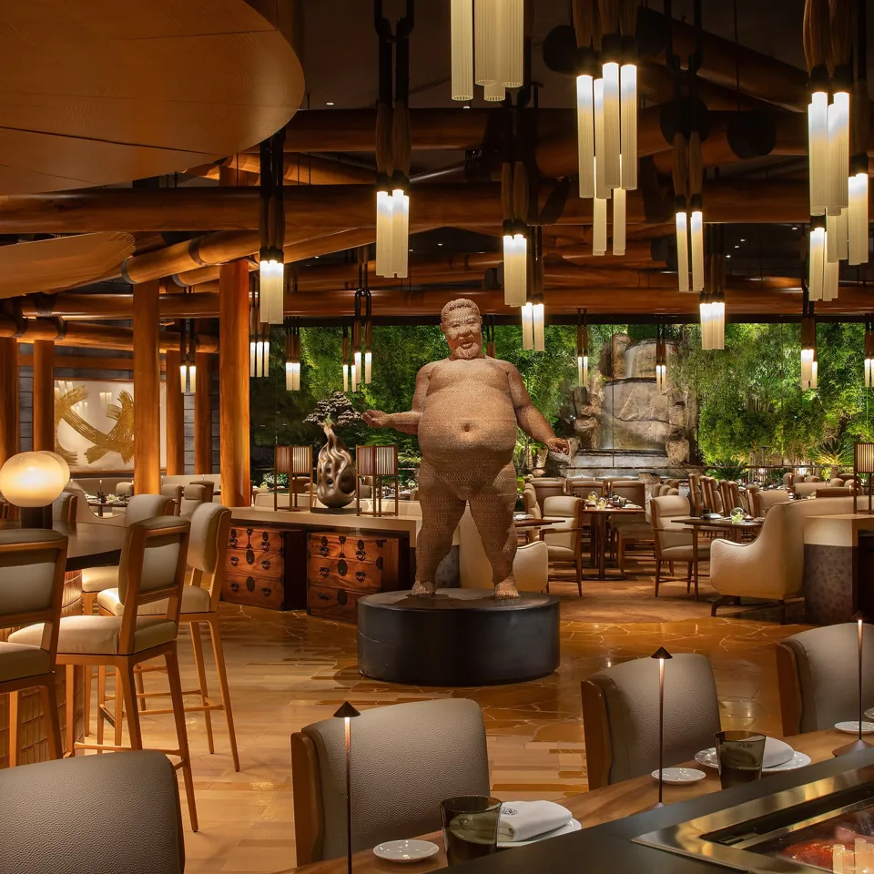 Comedor de Mizumi en Wynn Las Vegas · imagen de archivo publicada en Commons en diciembre de 2025; no confirma la decoración ni el servicio para una fecha concreta.