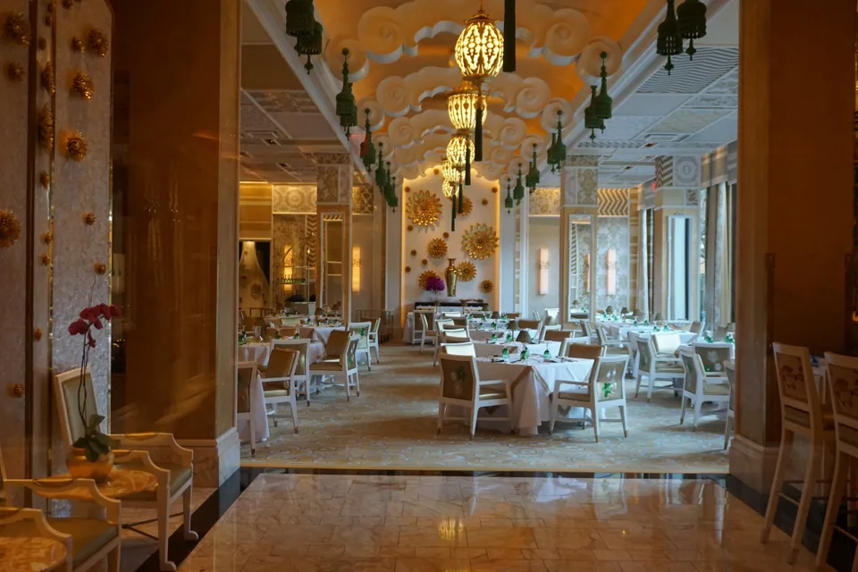 Comedor de Wing Lei en Wynn Las Vegas · archivo del 31 de enero de 2018; la decoración y la disposición actuales pueden variar.