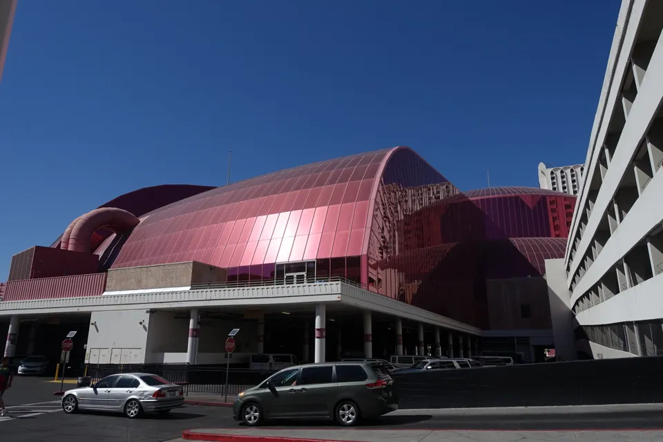 Exterior de Adventuredome en Circus Circus · archivo de julio de 2017.