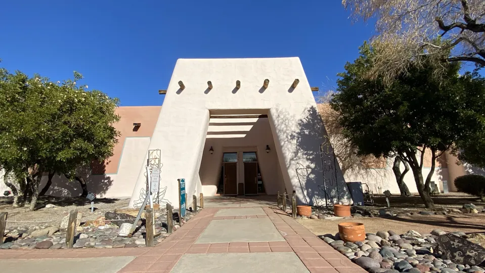 Entrada del Clark County Museum en Henderson, Nevada · archivo de enero de 2023.