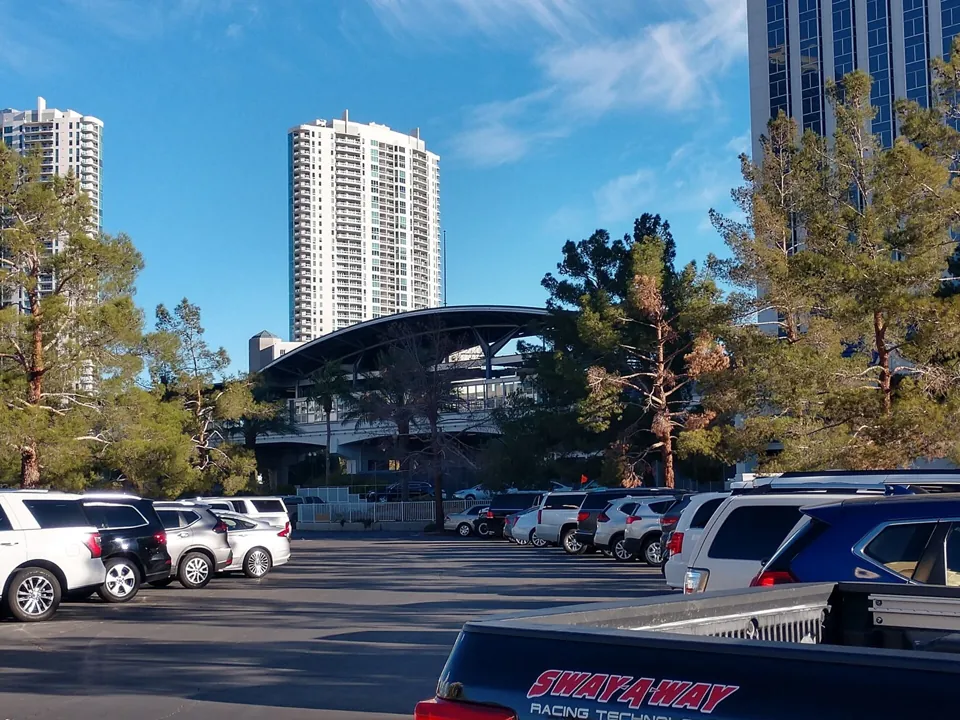 Estación Westgate del Las Vegas Monorail · archivo 2018