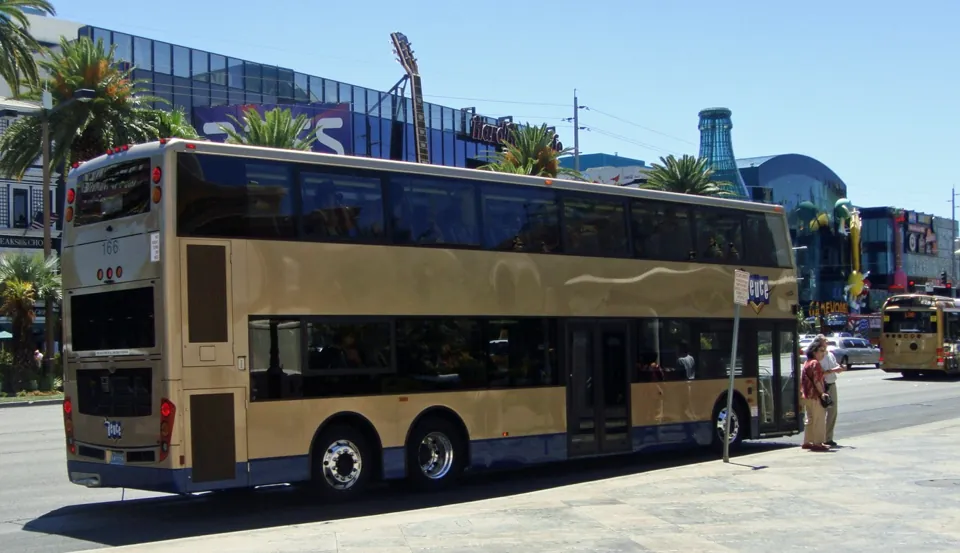 Autobús The Deuce de Las Vegas · archivo 2010