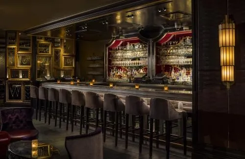 Barra de Beauty & Essex en The Cosmopolitan.
