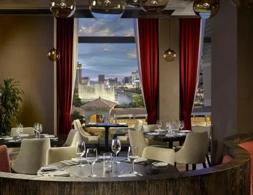 Comedor de Scarpetta en The Cosmopolitan · imagen de prensa sin fecha de toma publicada.