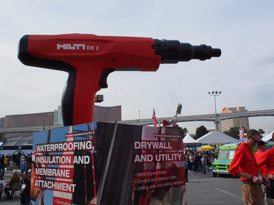 Exhibición en World of Concrete de 2015, Las Vegas.