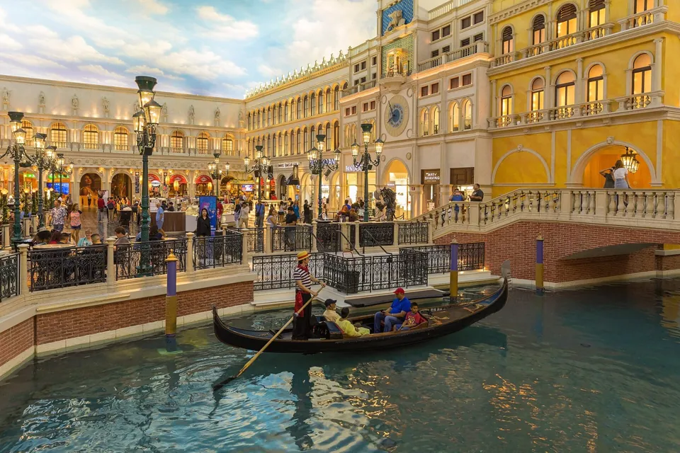 Interior de The Venetian · archivo 2018